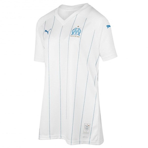 Camiseta Marsella 1ª Mujer 2019-2020 Blanco